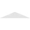 Ekena Millwork Richland Architectural Grade PVC Gable Bracket, 60"W x 12 1/2"H x 6"D x 6"F, 5/12 Pitch GBP060X13X0606RIC00 - alternate 3